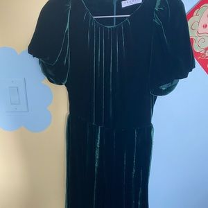 Sandro velvet dress